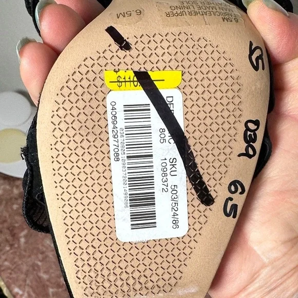 GIANNI BINI NEW BLACK RUFFLED HEELS - Picture 5 of 9